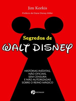 cover image of Segredos de Walt Disney